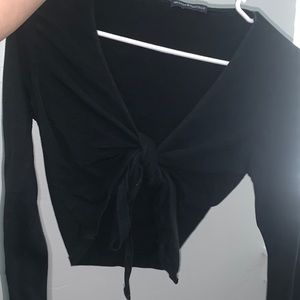 brandy Melville wrap shirt